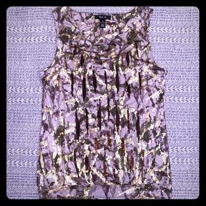 Style & Co Sleeveless Cowlneck Blouse